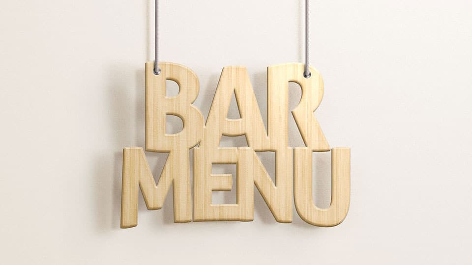Bar-menu-n